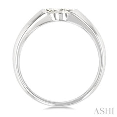 1/3 Ctw East-West Set Marquise Cut Diamond Fashion Ring in 14K White Gold